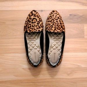 Leopard Print "The Blackbird" Birdies flats size 7